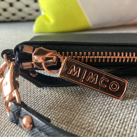 Black Mimco Wristlet New without tags - Picture 3 of 7